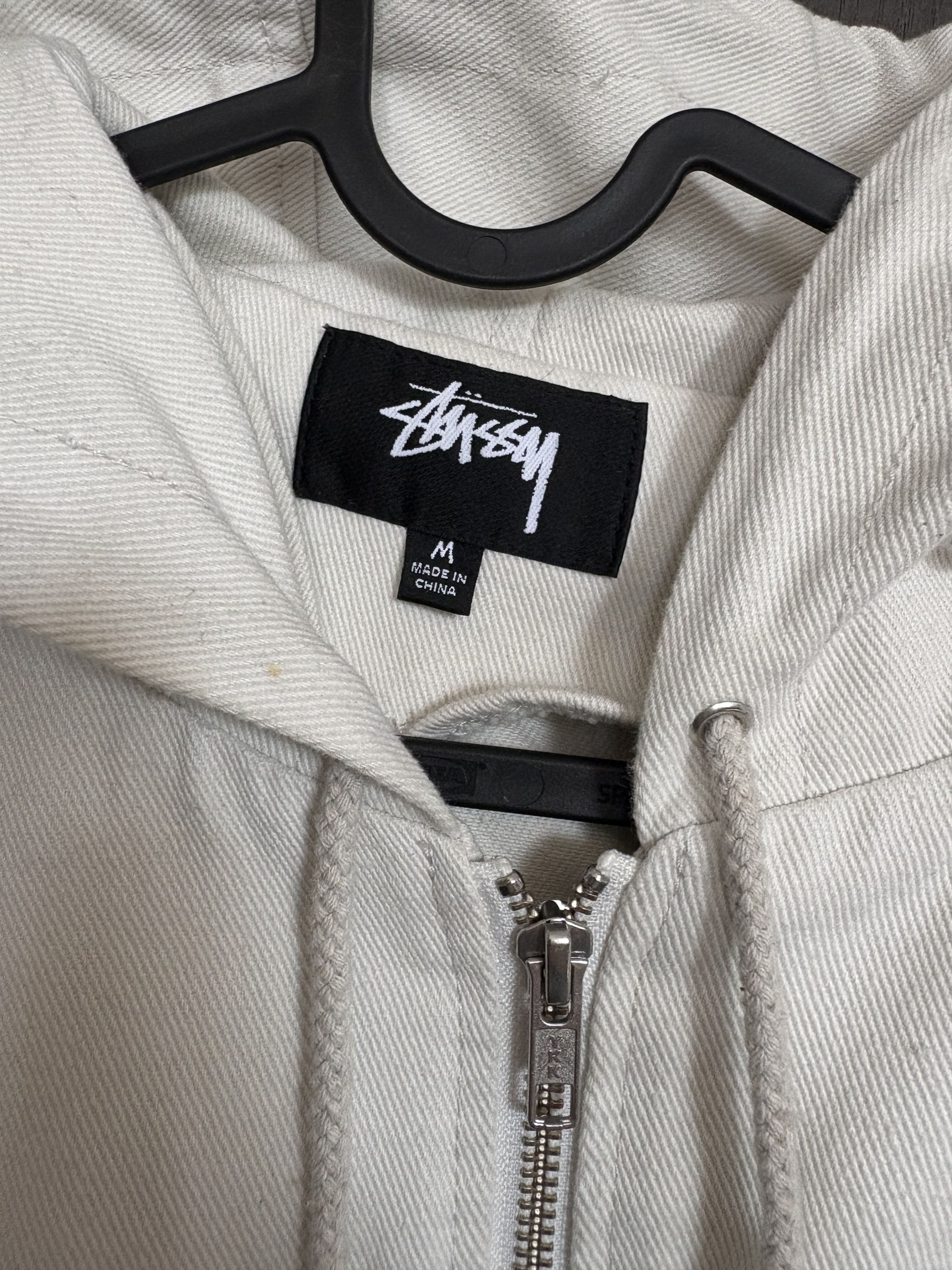 Stussy STUSSY CANVAS HOODED ZIP JACKET Size US M / EU 48-50 / 2 - 2 Thumbnail