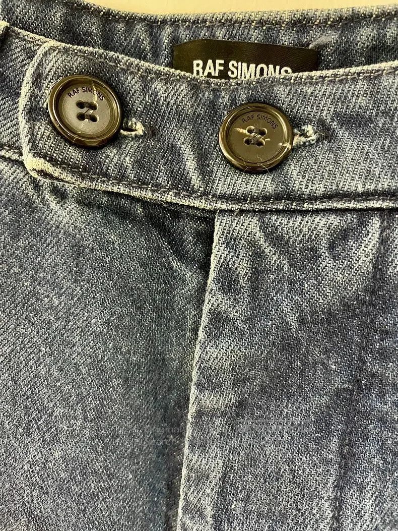 Raf Simons Raf Simons Denim wide-leg trousers Size US 36 / EU 52 - 2 Thumbnail
