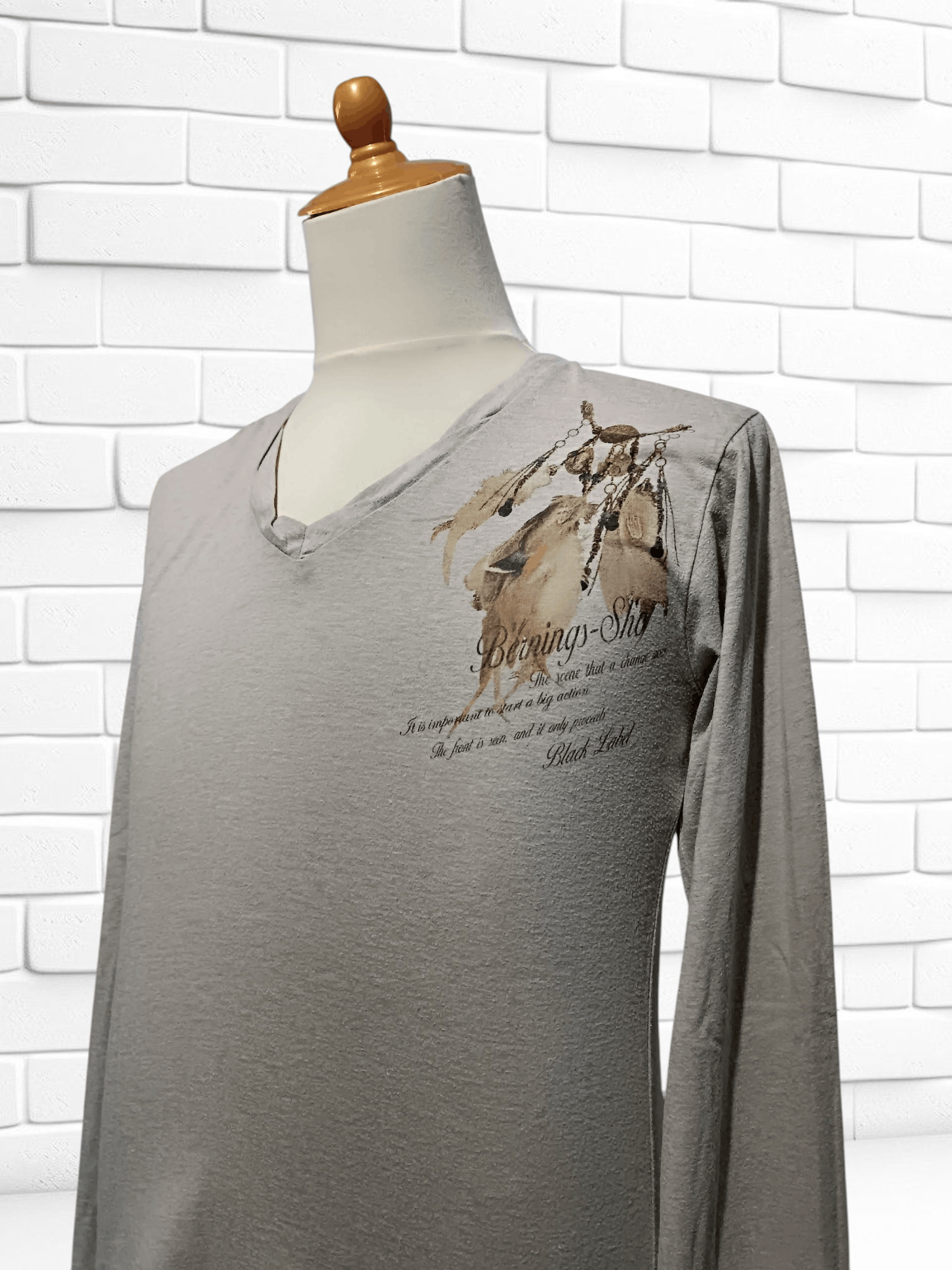 BERNINGS SHO Bernings Sho 291 Black Label Poem Dream Catcher Shirt Size US M / EU 48-50 / 2 - 3 Thumbnail