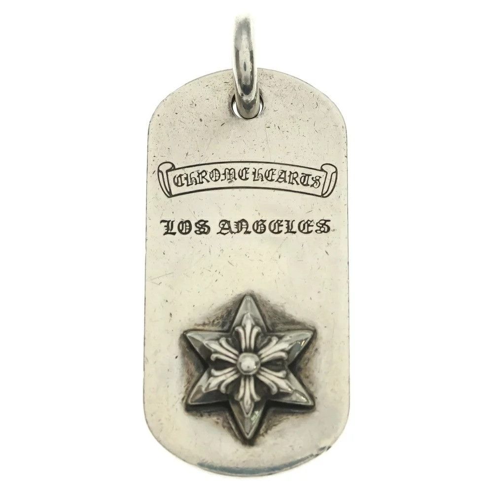 Chrome Hearts 🔥 CHROME HEARTS LOS ANGELES LA LTD RAISED STAR DOG TAG Size ONE SIZE - 1 Thumbnail