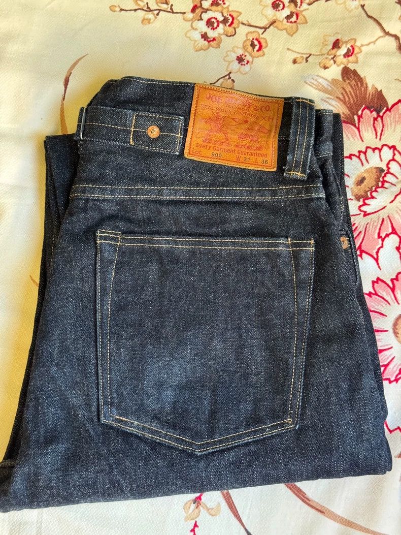 The Real McCoy's The Real McCoy Size M900 Loose Straight-Leg Paris-Button Je Size US 31 - 1 Thumbnail