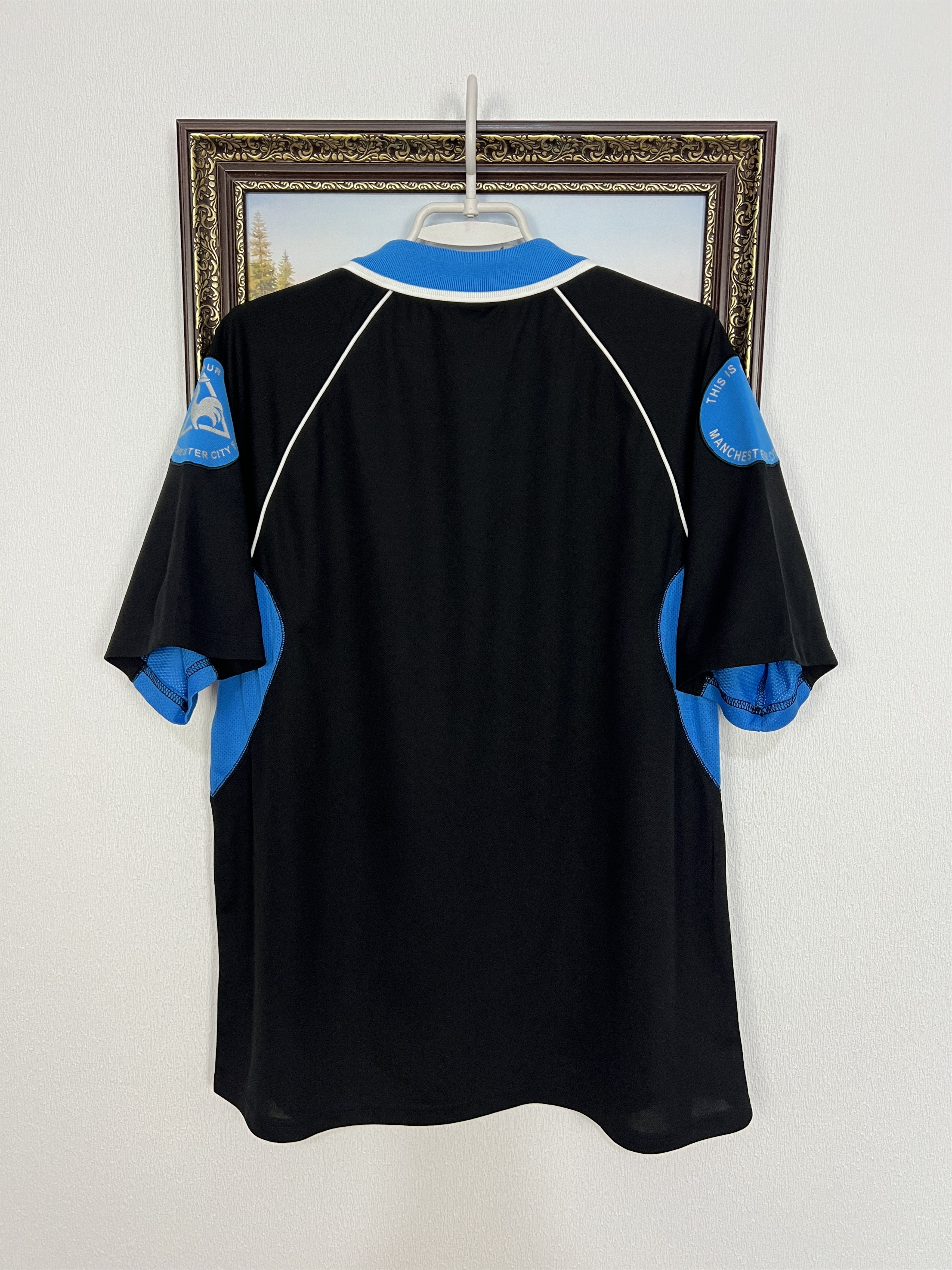 Le Coq Sportif Le Coq Sportif Manchester City Football Polo Shirt Jersey Size US XL / EU 56 / 4 - 9 Thumbnail