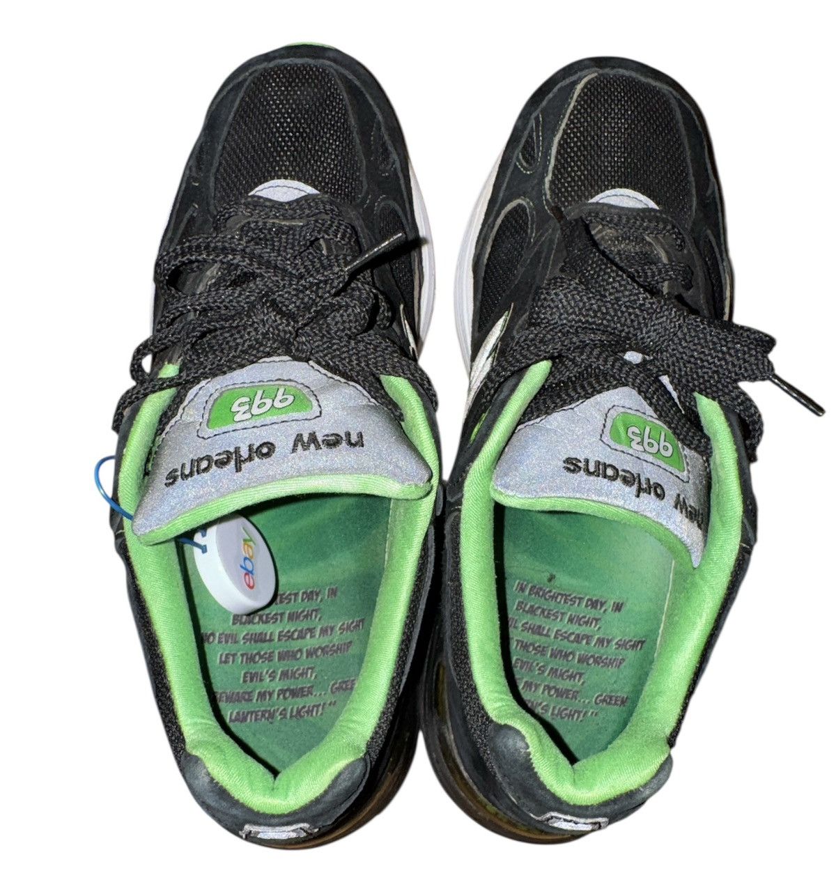New Balance 1 of 300 ‘Green Lantern’ Friends and Family Size US 10.5 / EU 43-44 - 4 Thumbnail