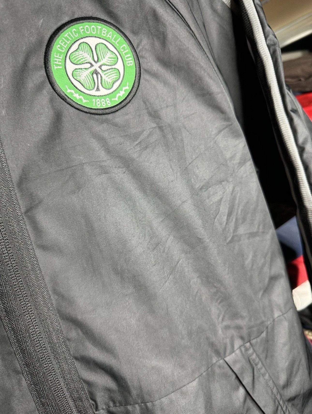 Adidas Adidas FC Celtic Football Jacket Soccer Track Top Zip Size US S / EU 44-46 / 1 - 15 Thumbnail