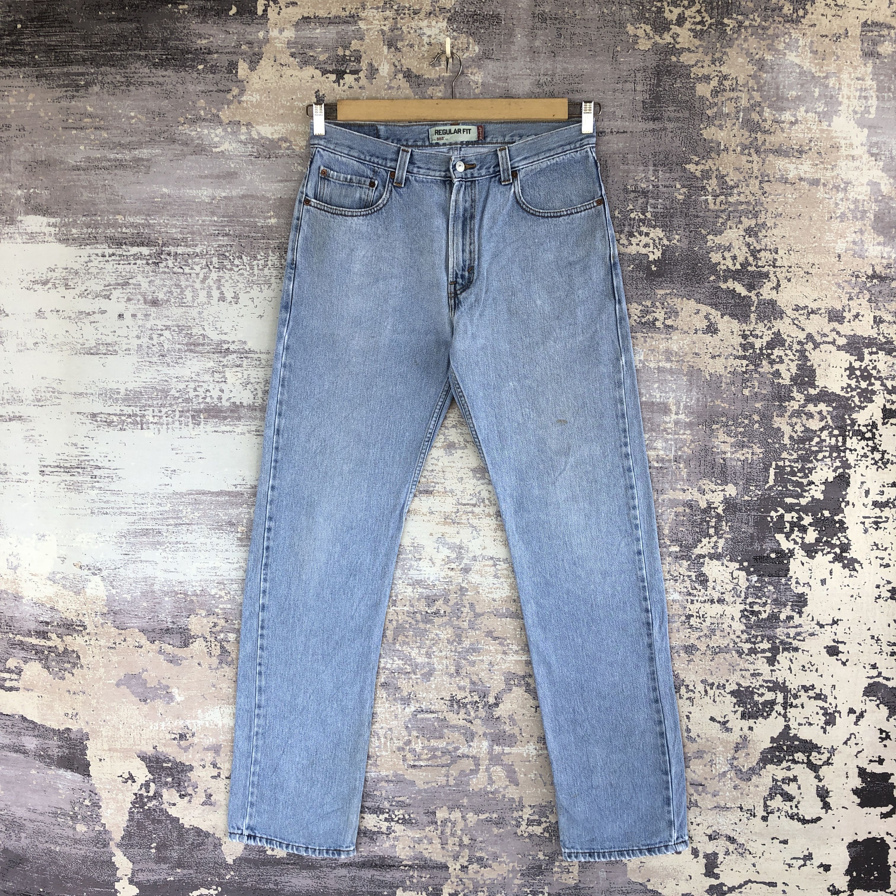 Levi's Vintage Levis 505 Faded Jeans Levi's Light Wash Denim Size US 34 / EU 50 - 1 Thumbnail
