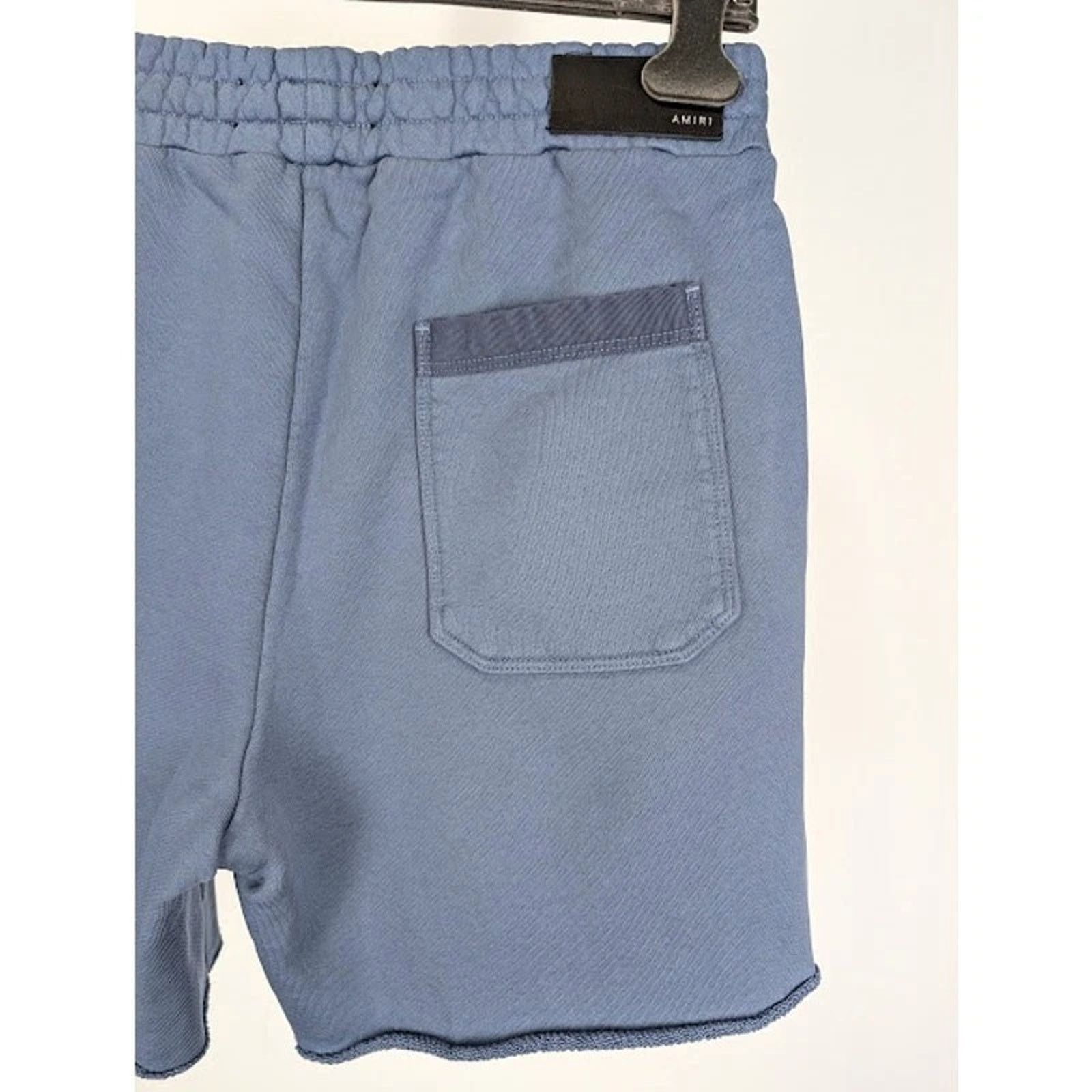 Amiri o1rshd1 22 Shorts in Bluefin Size US 38 / EU 54 - 12 Thumbnail