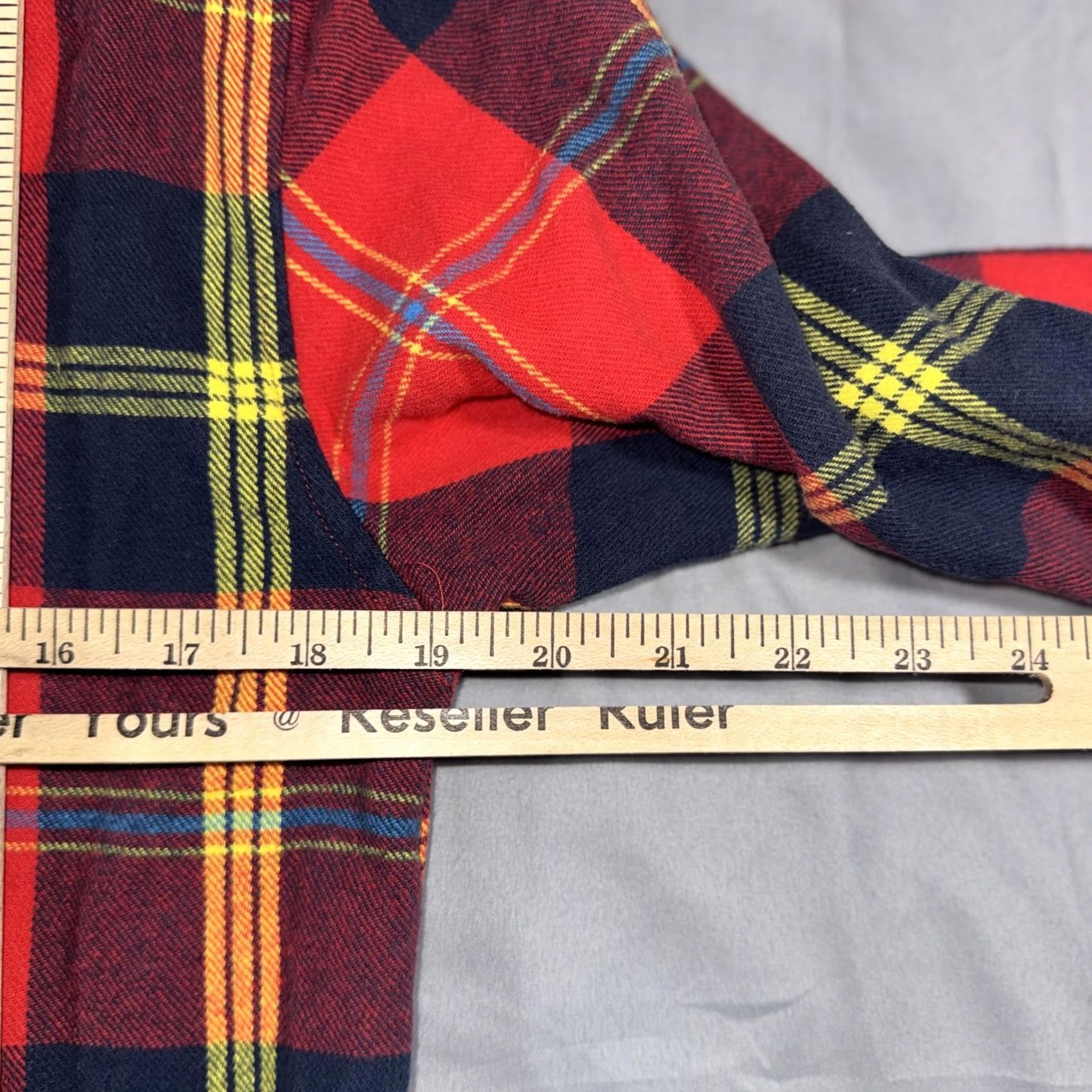Topo Designs Topo Designs Shirt Mens S Red Plaid Flannel Long Sleeve Button Front Casual Size US S / EU 44-46 / 1 - 7 Thumbnail