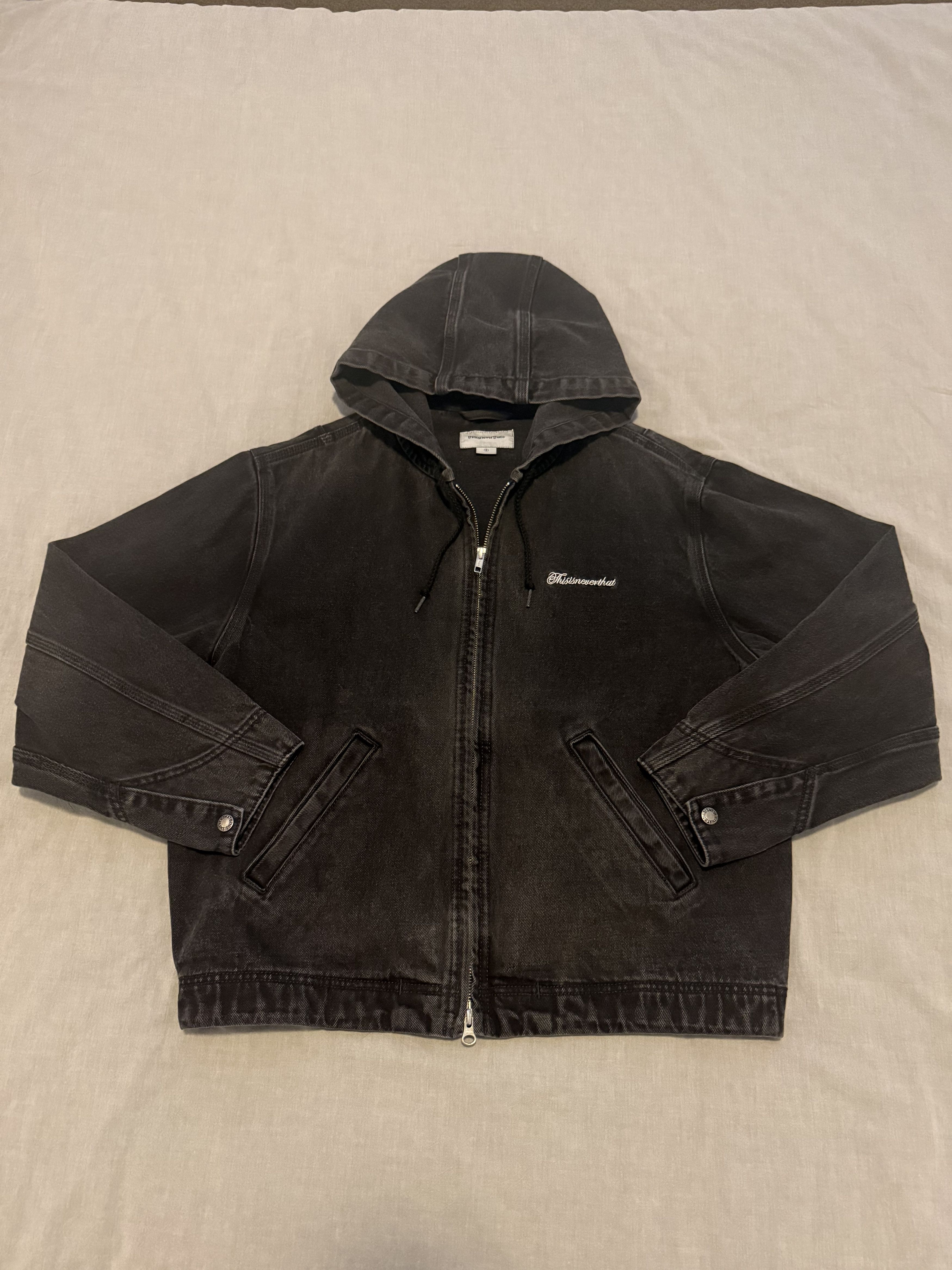 thisisneverthat THISNEVERTHAT Washed Carpenter Jacket Size US S / EU 44-46 / 1 - 1 Thumbnail