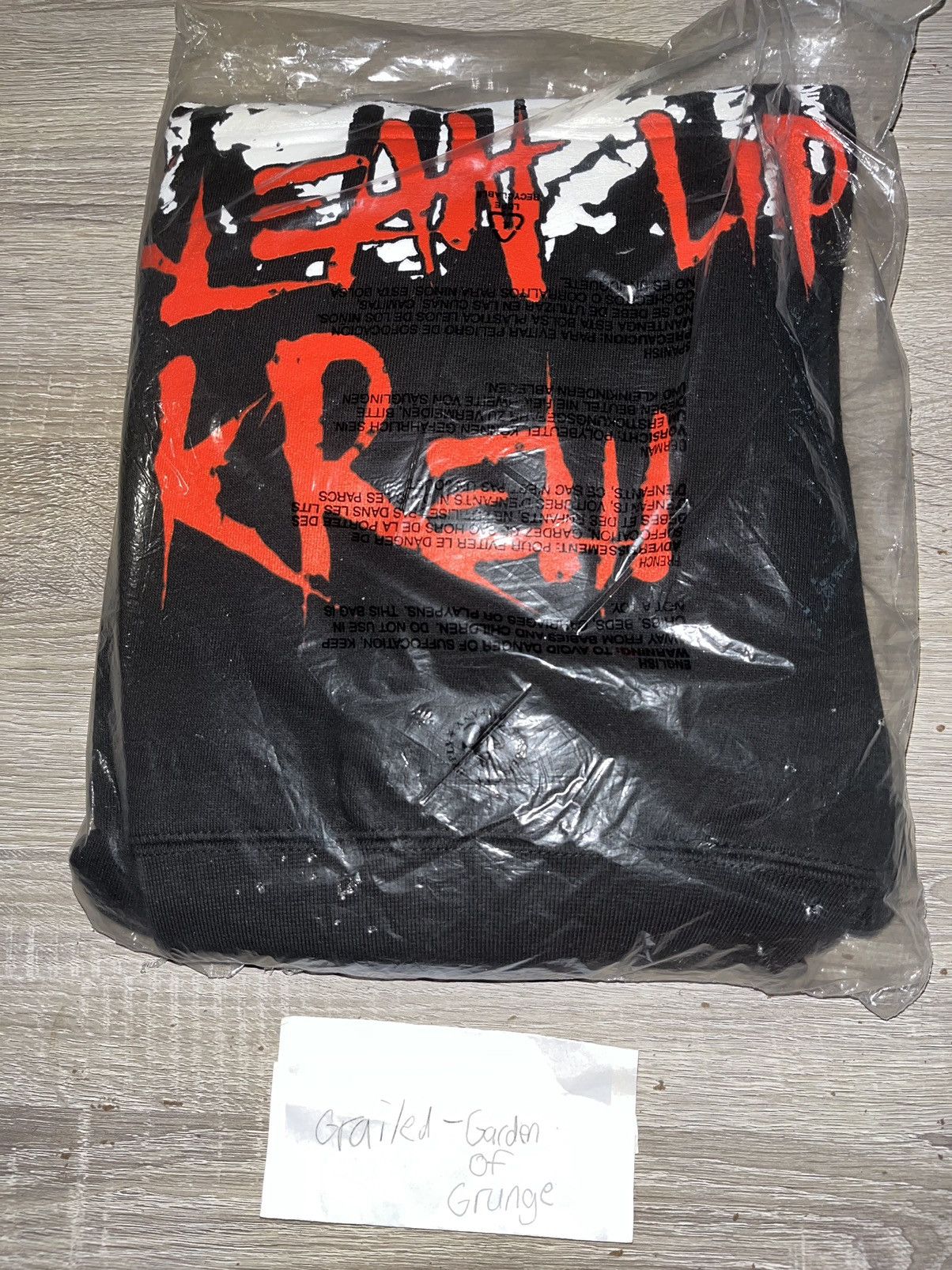 City Morgue Sosmula City Morgue Klean Up Krew Hoodie - Black Medium Size US M / EU 48-50 / 2 - 3 Thumbnail