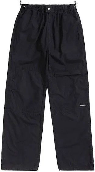 Supreme Supreme Cotton Cinch Pant Black SS24 Size Small Size US 30 / EU 46 - 1 Thumbnail