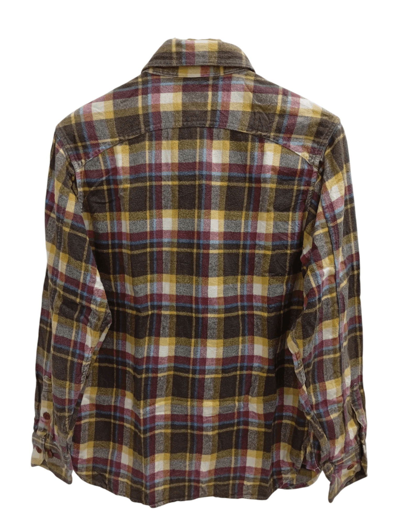 Cushman × Japanese Brand × Vintage 🔥🔥Cushman Plaid Flannel Shirt Size US M / EU 48-50 / 2 - 20 Thumbnail