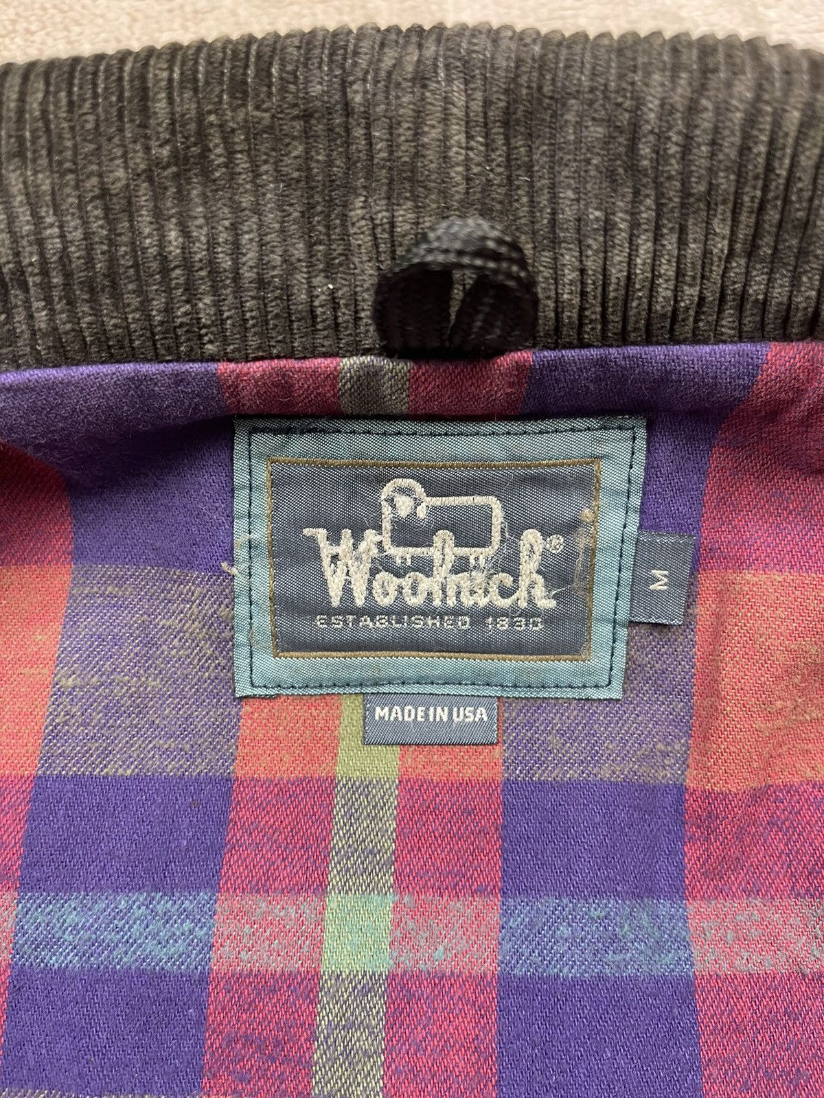 Woolrich Woolen Mills Vtg Woolrich USA Diamond Quilted Chore Jackets Size US M / EU 48-50 / 2 - 10 Thumbnail