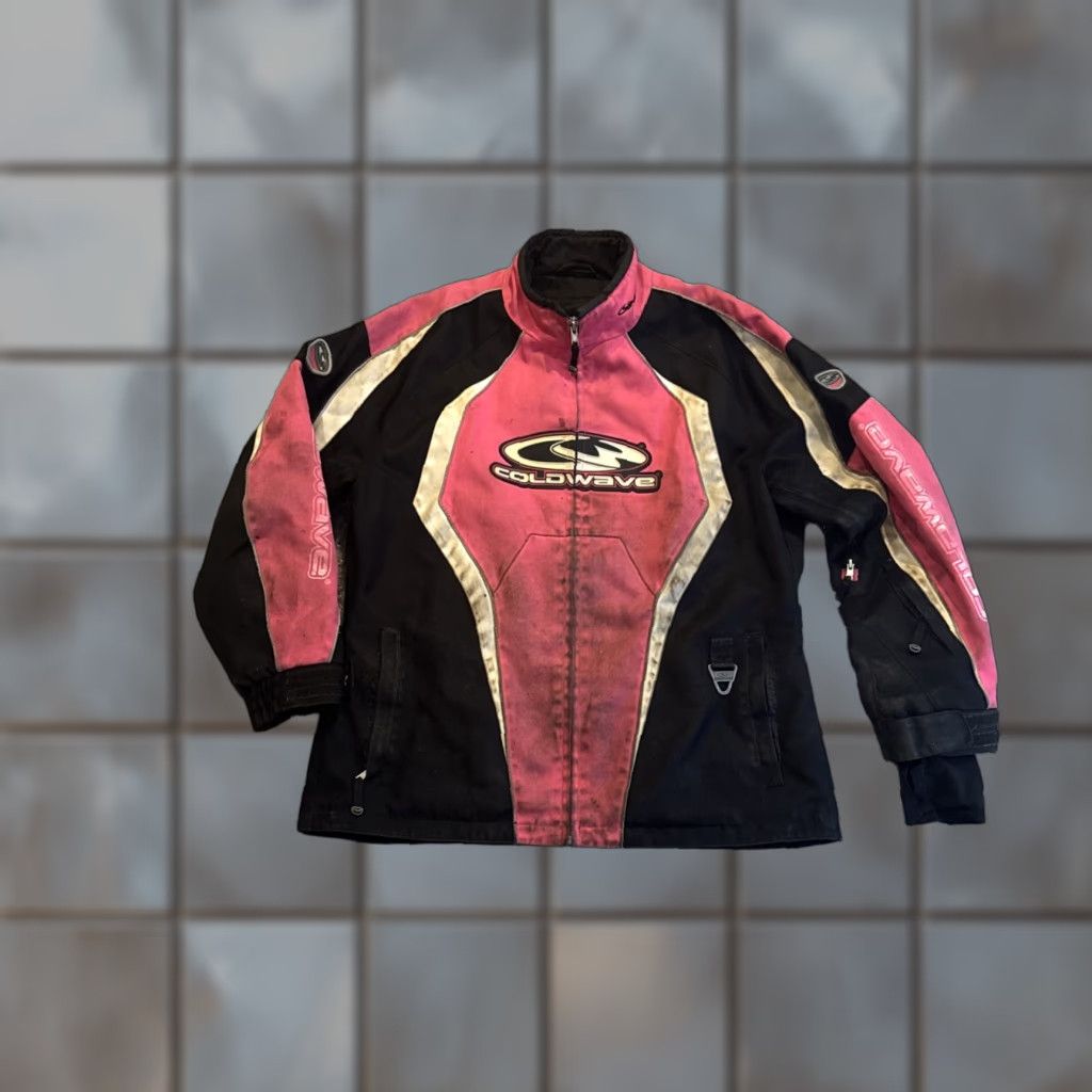 Pinko FLAWED Coldwave Ladies Pink Ski Jacket Coat XL READ!! Nike Size XL / US 12-14 / IT 48-50 - 1 Thumbnail