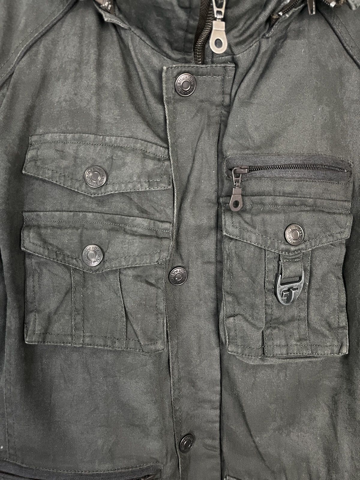 14th Addiction In The Attic Military Bondage Bono Jacket Tactical Biker Size US S / EU 44-46 / 1 - 6 Thumbnail