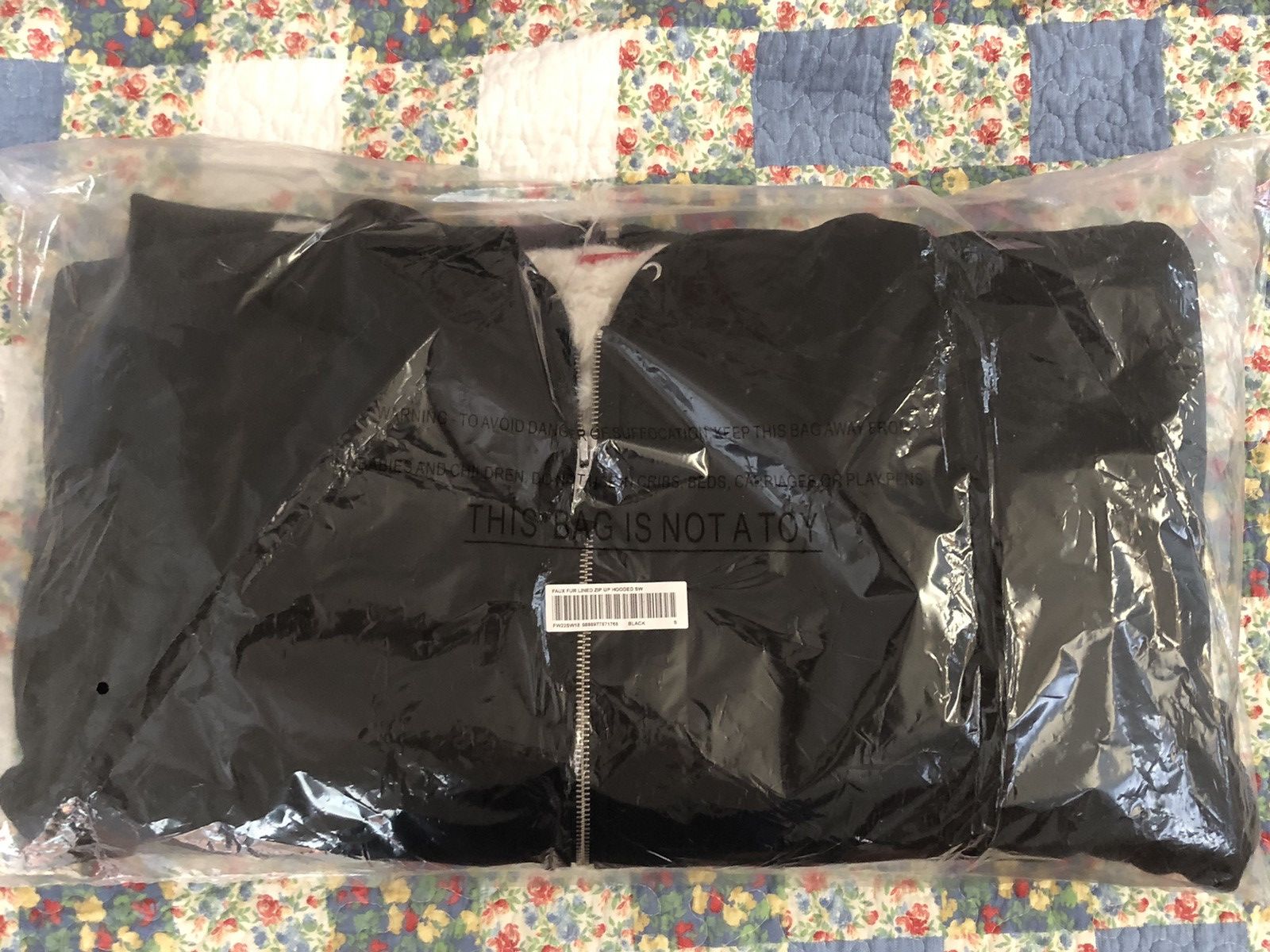 Supreme Supreme Faux Fur Lined Zip Up Hooded Sweatshirt SMALL New Size US S / EU 44-46 / 1 - 7 Thumbnail