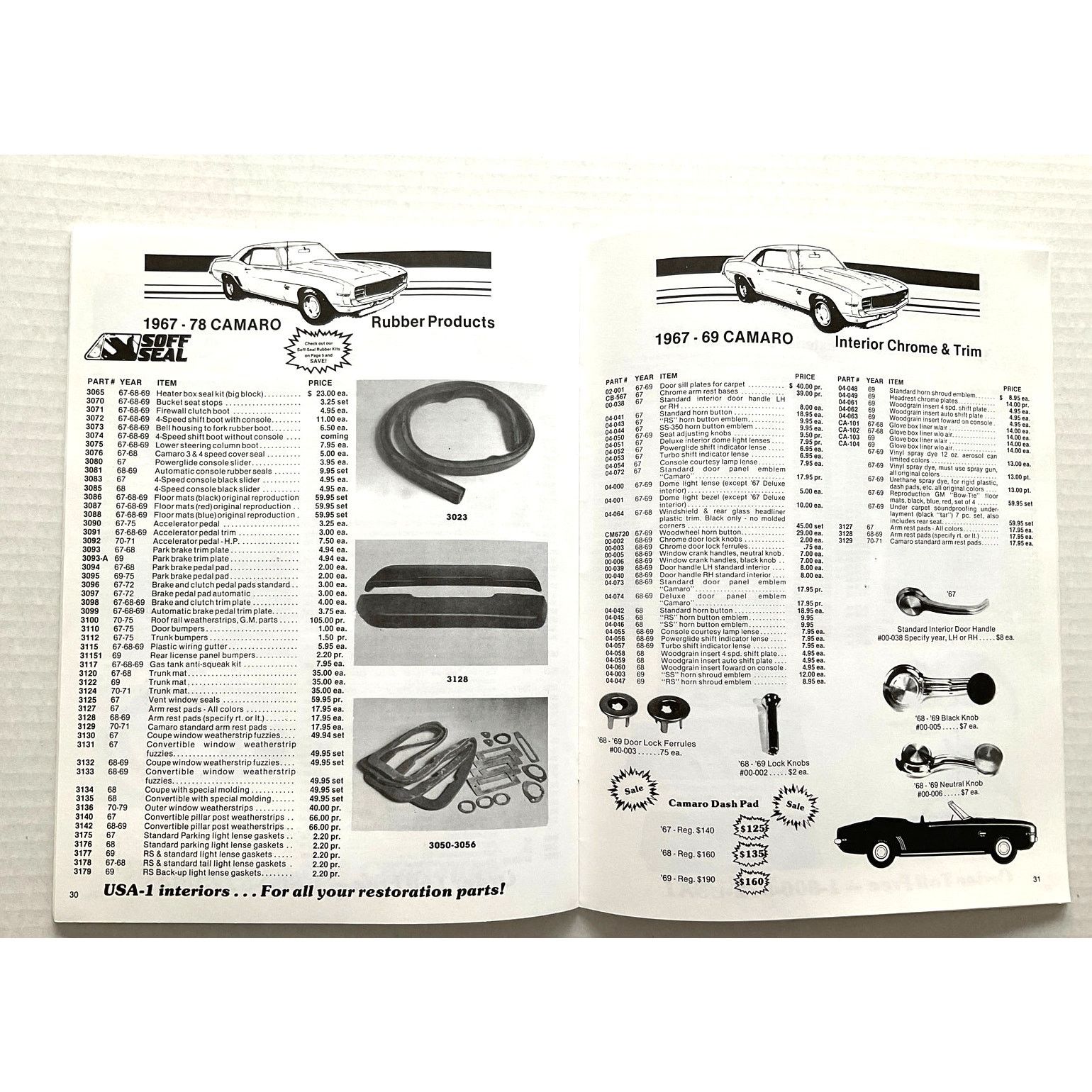 Other USA1 1987 Vintage Catalogs Chevrolet Interiors (2) Size ONE SIZE - 7 Thumbnail