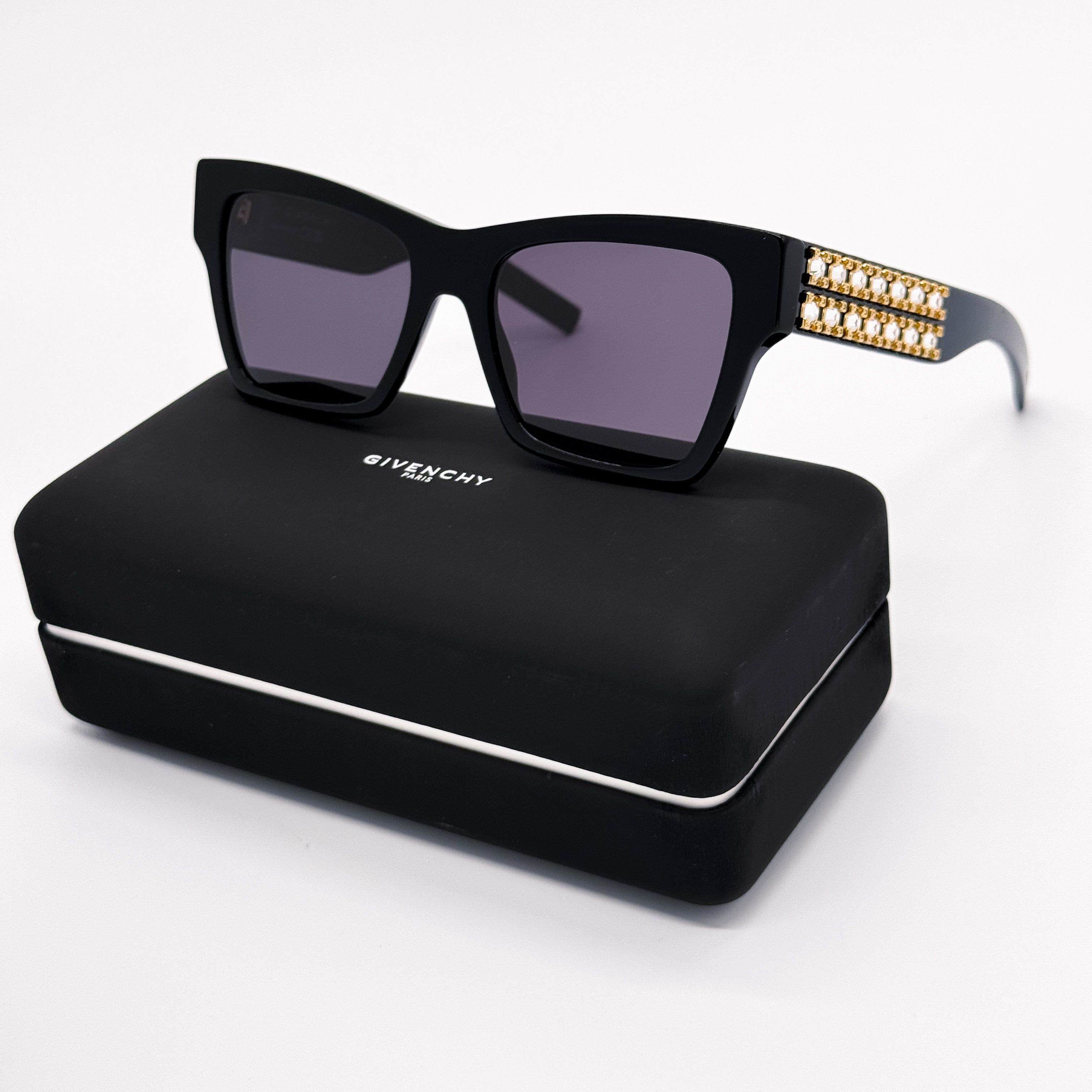 Givenchy NEW GIVENCHY GV40076I 01A BLACK WOMEN SUNGLASSES GIVENCHY Size ONE SIZE - 1 Thumbnail