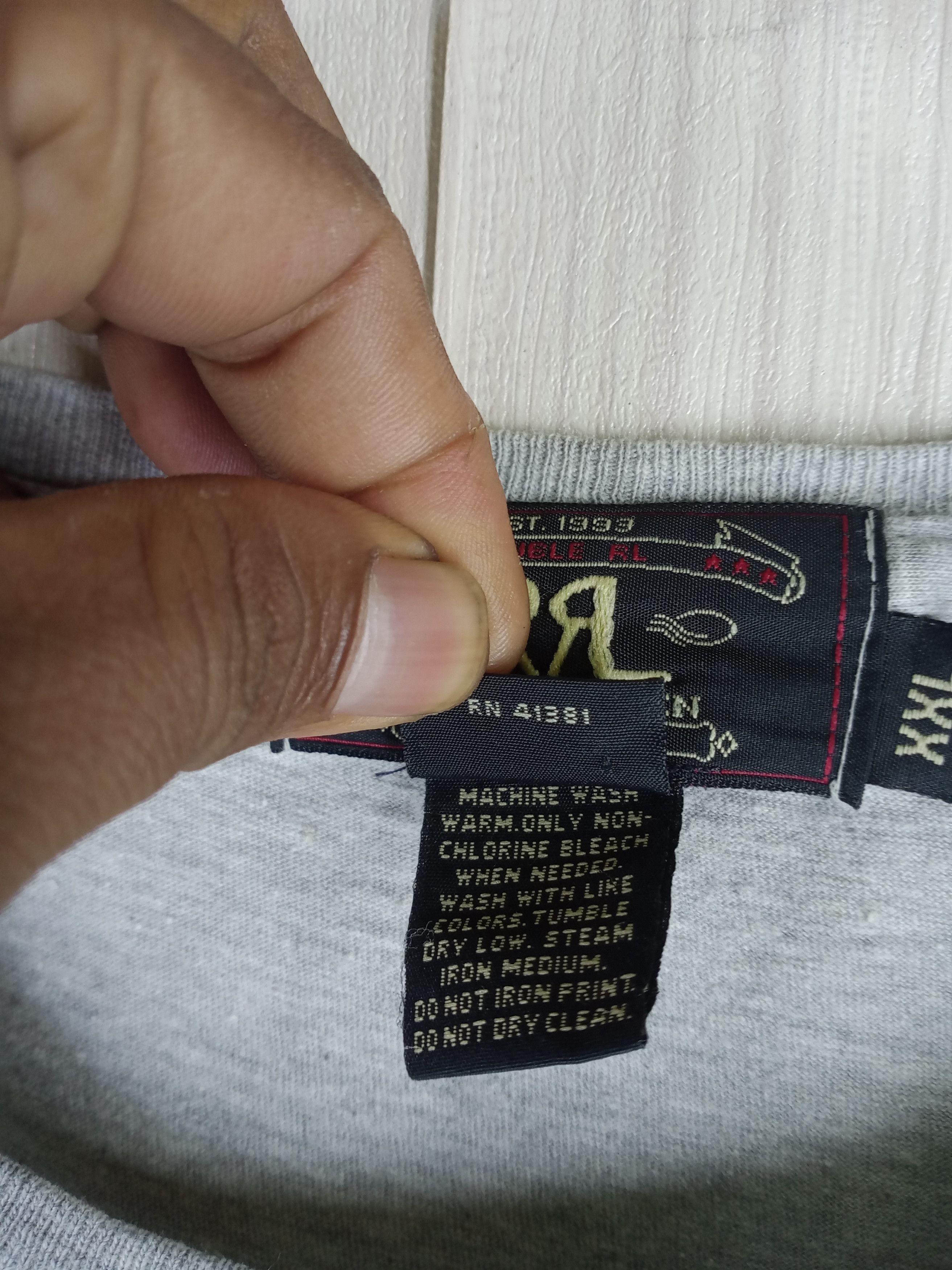 Polo Ralph Lauren Rare Vintage RRL Ralph Lauren Cowboy Rodeo Horse Logo Size US XXL / EU 58 / 5 - 6 Thumbnail