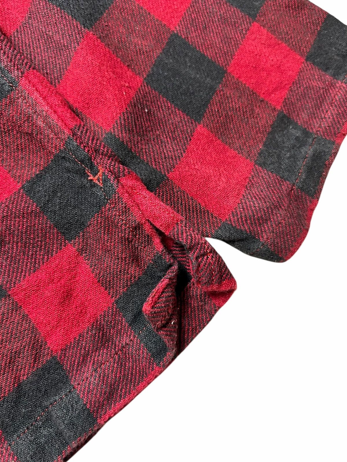 South2 West8 South2 West8 S2W8 Nepenthes Plaid Flannel Collarless Shirt Size US L / EU 52-54 / 3 - 9 Thumbnail