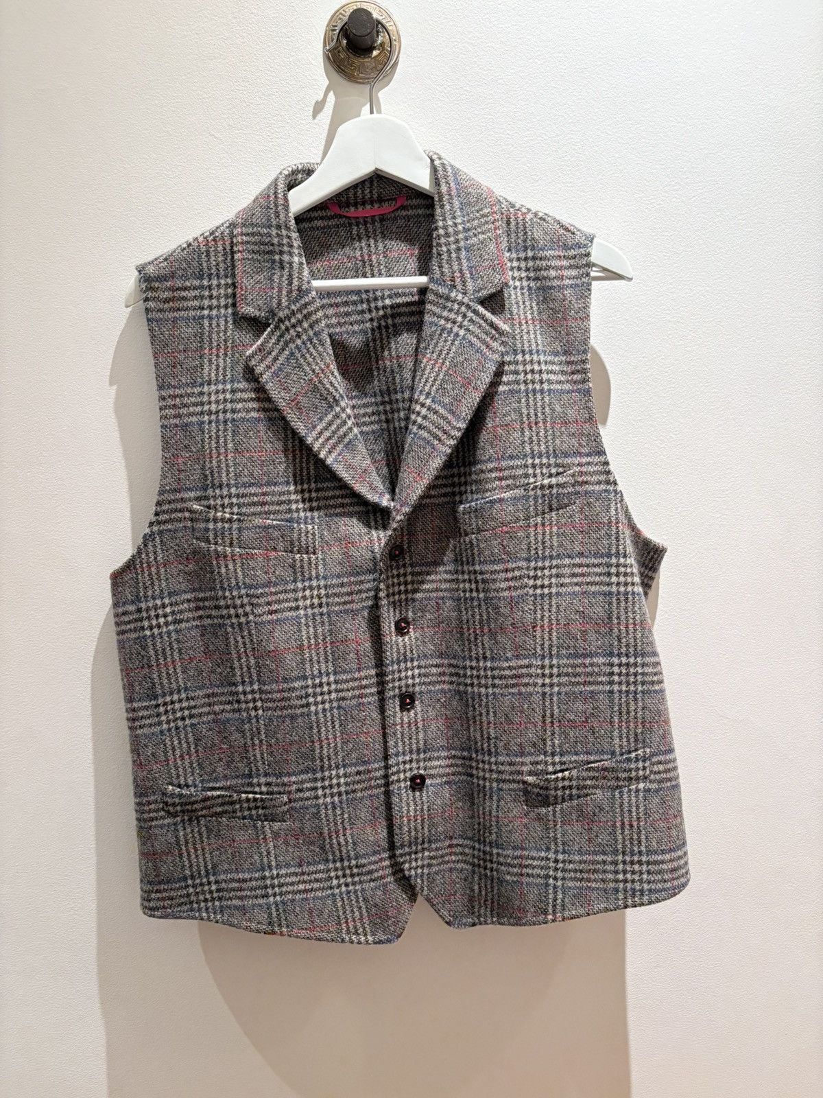 Carolina Herrera Carolina Herrera Wool Lined Vest Size US XL / EU 56 / 4 - 1 Thumbnail