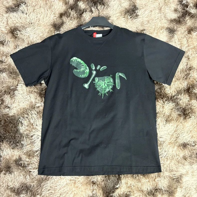 Dior x Travis Scott Black Print Tee