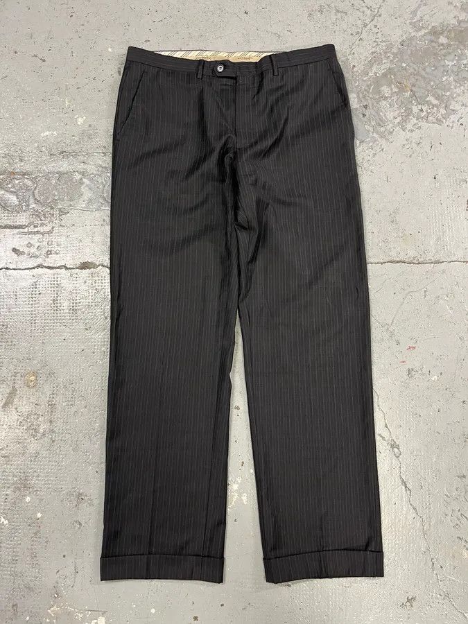 Burberry Black Elegant Pants Suit