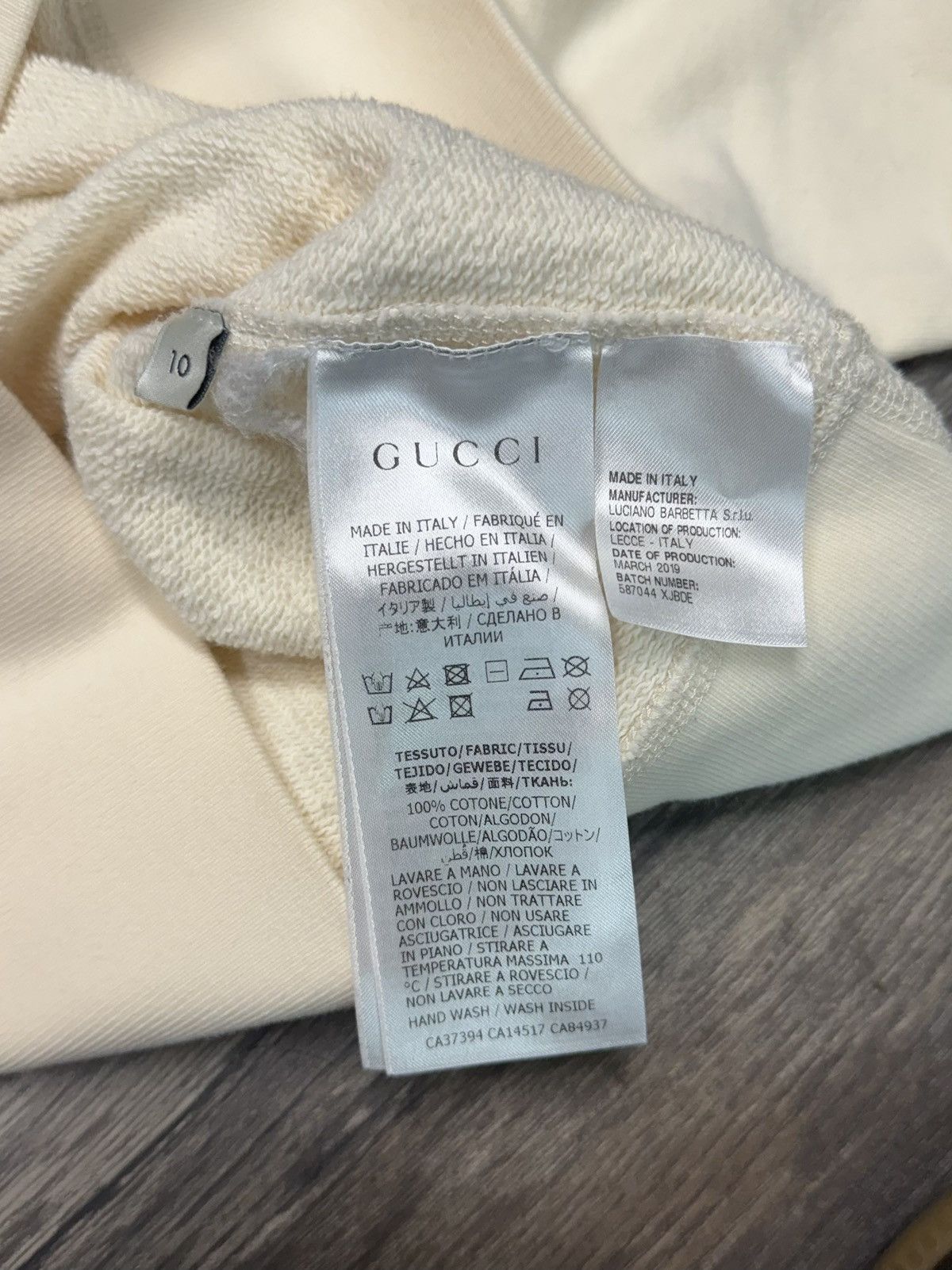 Gucci Gucci Longsleeve Crewneck Size L / US 10 / IT 46 - 4 Thumbnail
