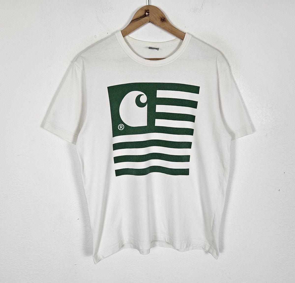 Carhartt × Junya Watanabe Comme des Garcons CDG Junya Watanabe Carhartt flag shirt Size US M / EU 48-50 / 2 - 2 Thumbnail