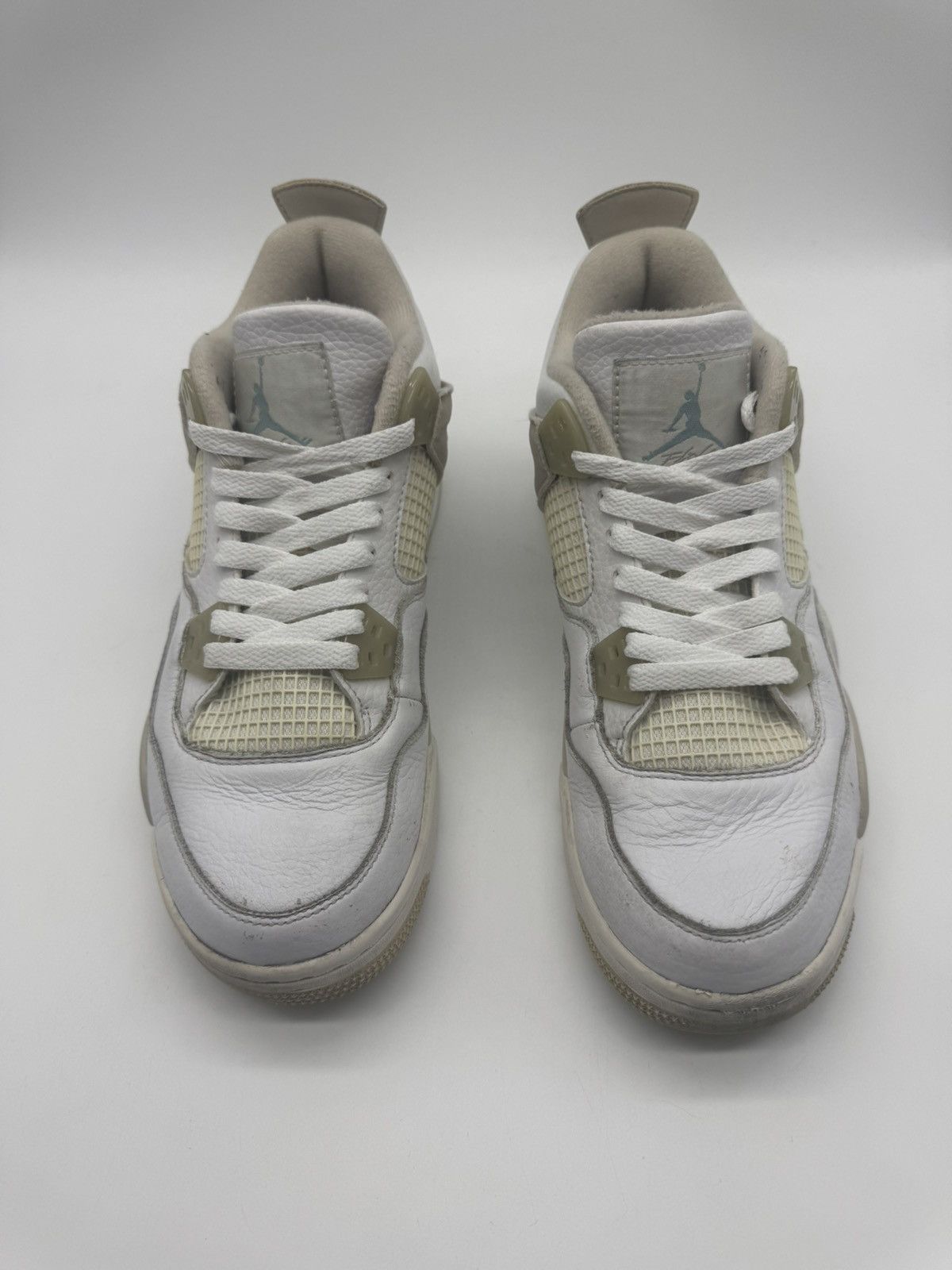 Jordan Brand × Nike Nike Air Jordan Retro 4 Linen GS 487724-118 Youth Size 6.5Y Size US 6.5 / EU 39-40 - 4 Thumbnail