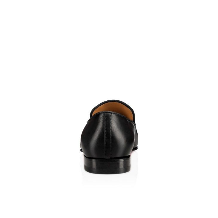 Christian Louboutin o1bcso1str1024 Dandelion Flat in Black Size US 11 / EU 44 - 3 Thumbnail