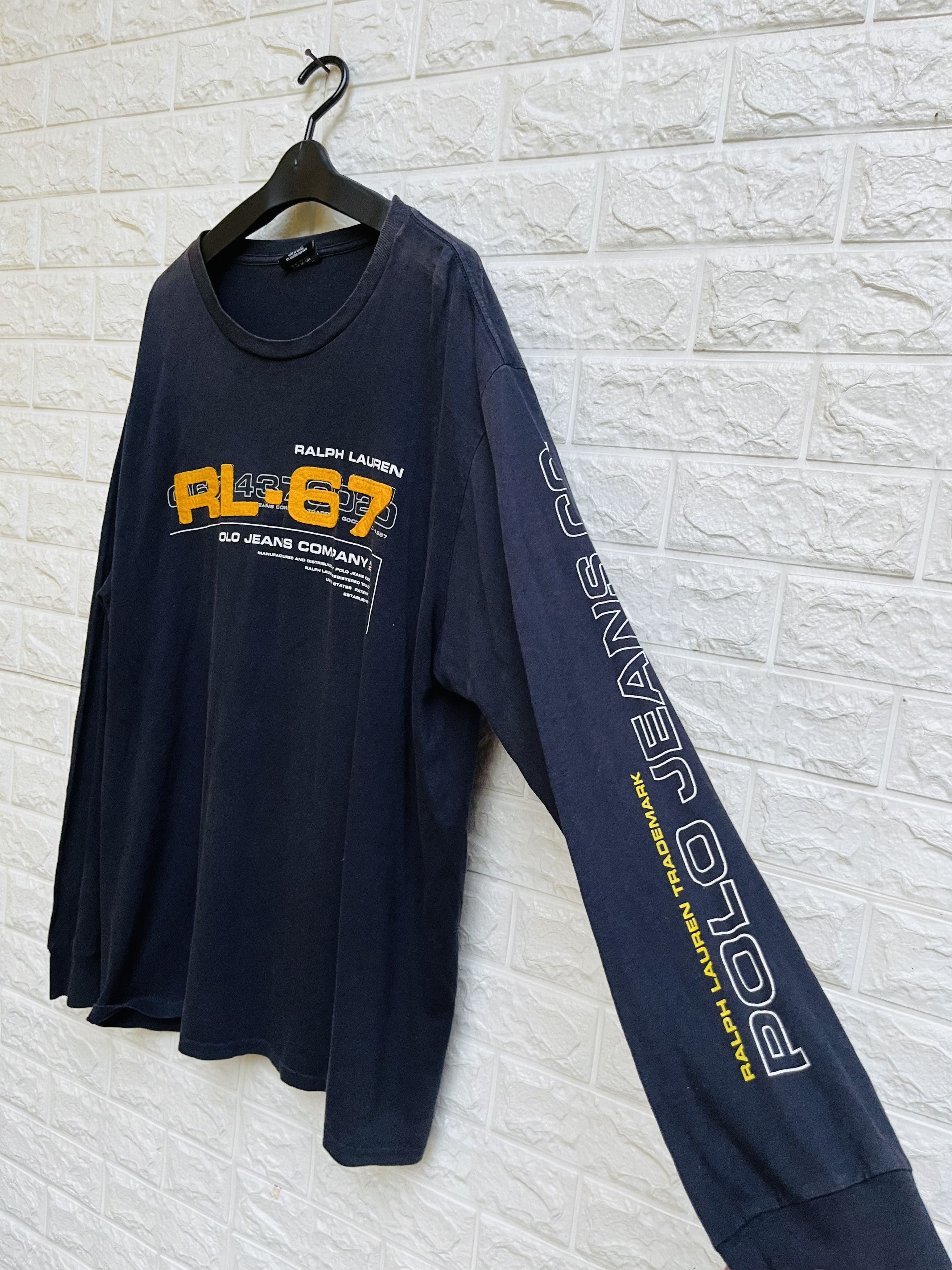 Japanese Brand × Polo Ralph Lauren Vintage Polo Ralph Lauren Designer Fashion Style Size US XL / EU 56 / 4 - 4 Thumbnail