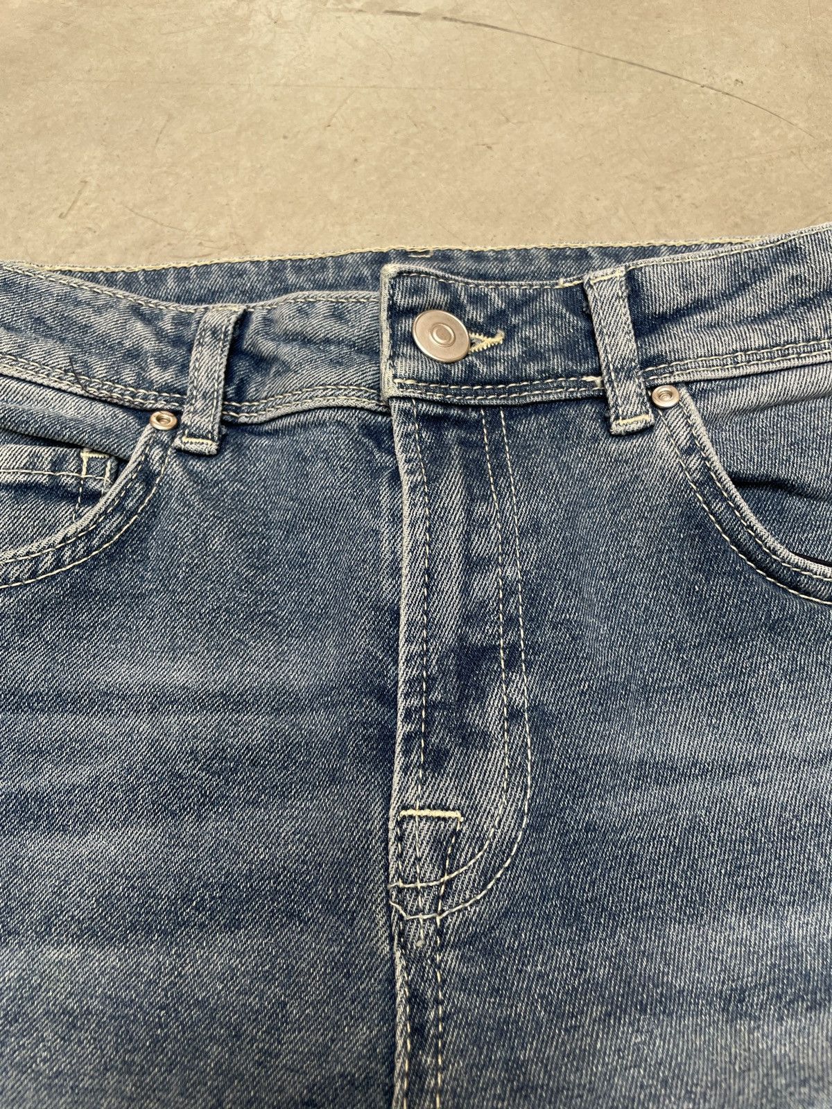 Kappa 🔥 Kappa Side Tape Snap Jeans Y2K Flare Bootcut S Size 30" / US 8 / IT 44 - 17 Thumbnail