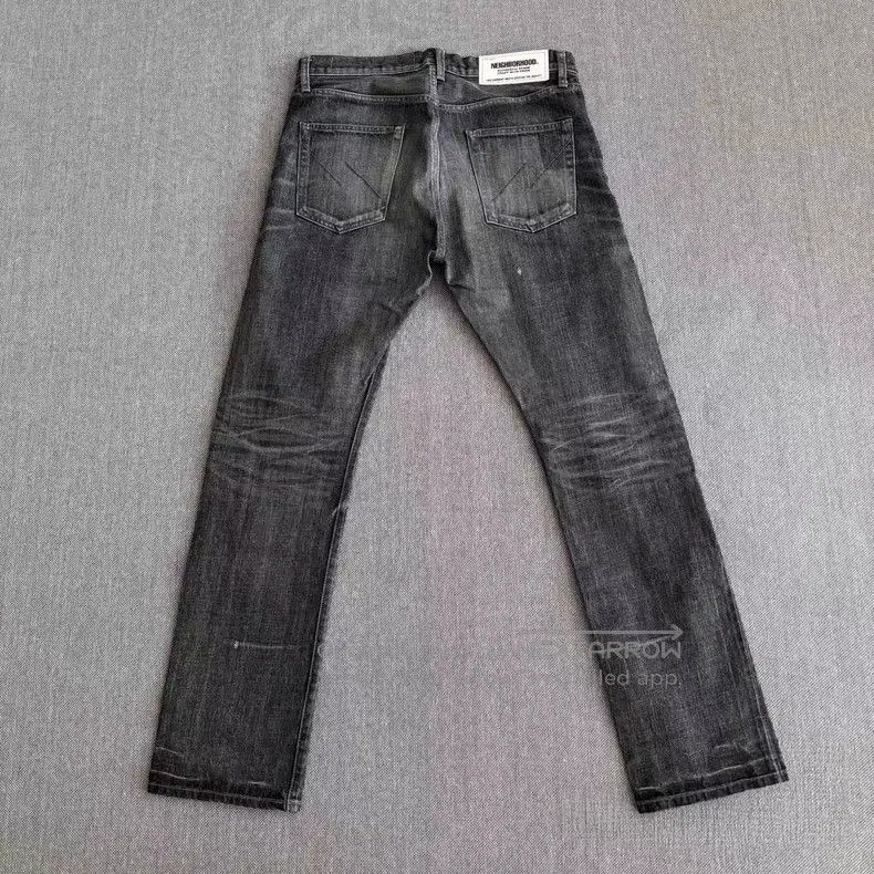 Neighborhood Neighborhood size XL Basic Washed Denim Jeans Size US 27 - 3 Thumbnail