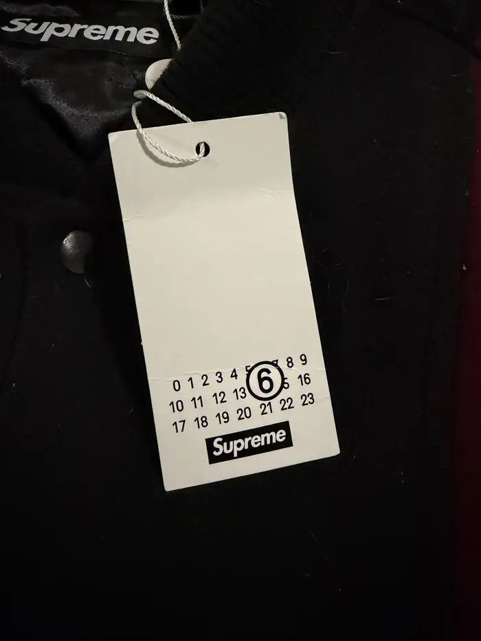 Maison Margiela × Supreme Supreme Margiela Varsity Jacket Size US XL / EU 56 / 4 - 6 Thumbnail