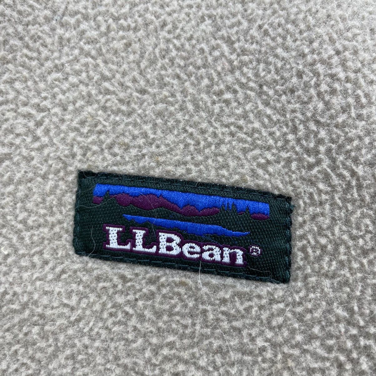 L.L. Bean × Vintage 💥Vintage Ll Bean Flecee Half Zip Pull Over Jacket Size US M / EU 48-50 / 2 - 4 Thumbnail