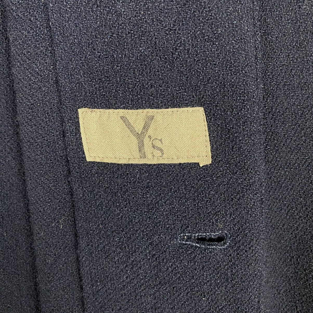 Y's × Y's for Men × Yohji Yamamoto 💥80s Y’s BY YOHJI YAMAMOTO ICONIC NAVY BLUE COAT JACKET Size US M / EU 48-50 / 2 - 8 Thumbnail