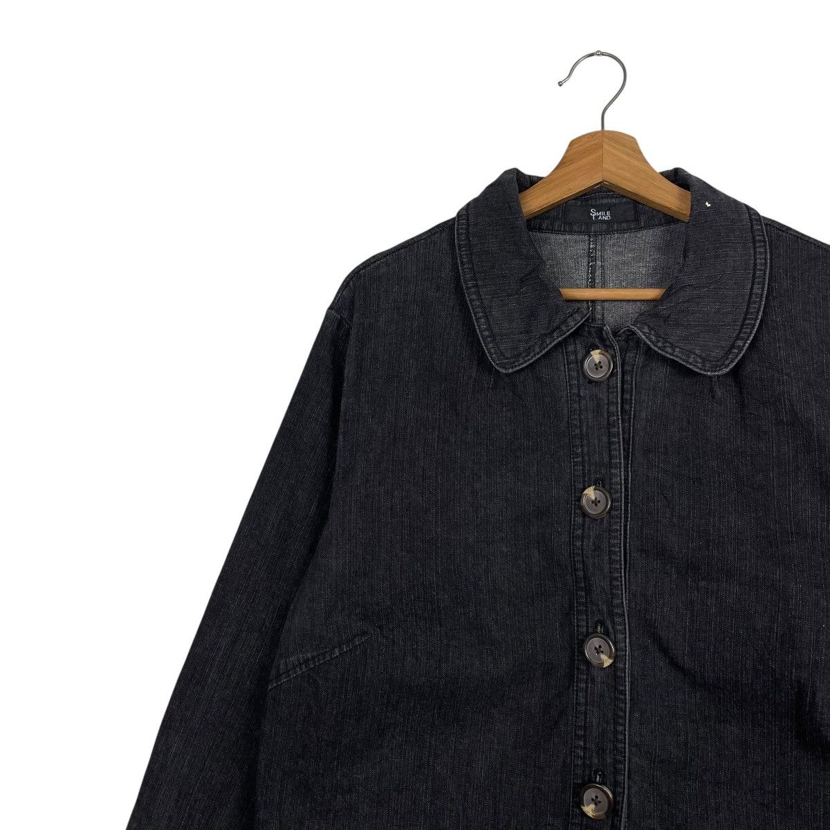 Other Japanese Brand Smile Land Oversize Denim Jacket Size 4XL / US 24-26 - 6 Thumbnail