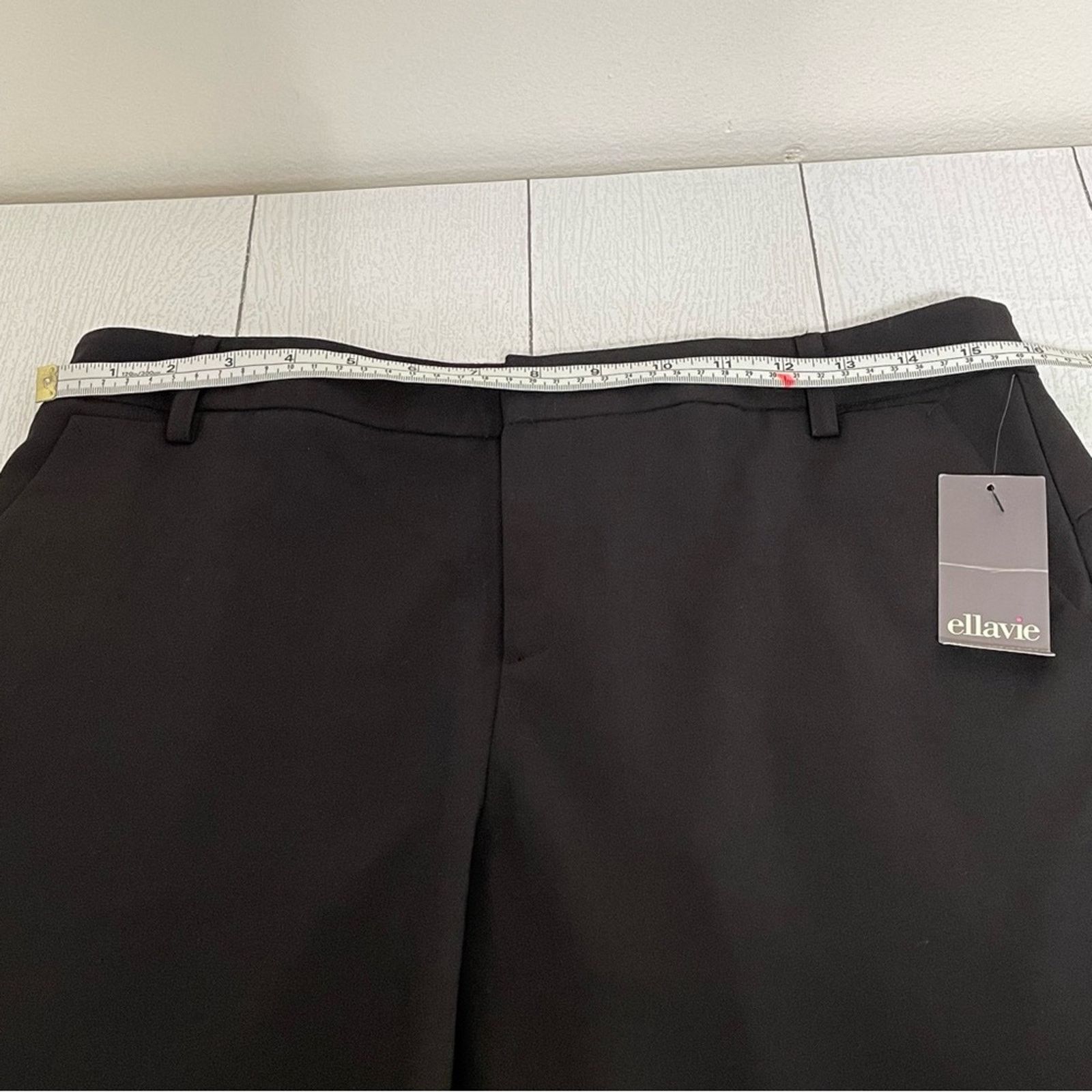 Other ELLAVIE Black Siena Cut Trousers Size 10 NWT Size 32" / US 10 / IT 46 - 3 Thumbnail