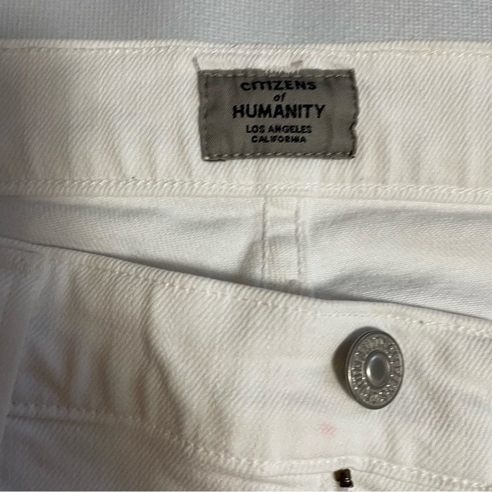 Citizens Of Humanity Citizens Of Humanity Rocket Crop High Rise Distressed Skinn Size 29" - 6 Thumbnail