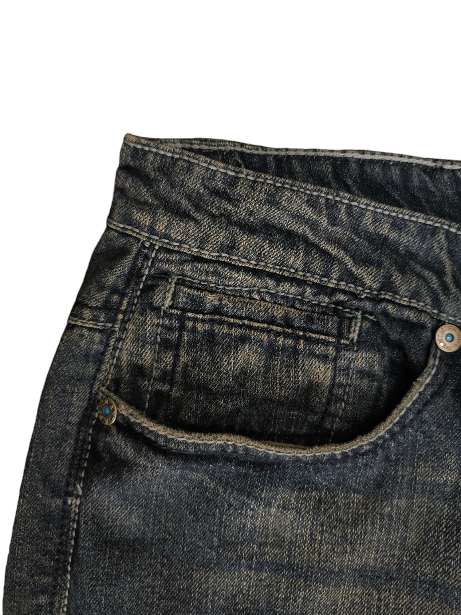 Antik Denim Vintage Y2k Antik Denim Studded Tribal Pocket Loose Jeans Size US 40 / EU 56 - 5 Thumbnail
