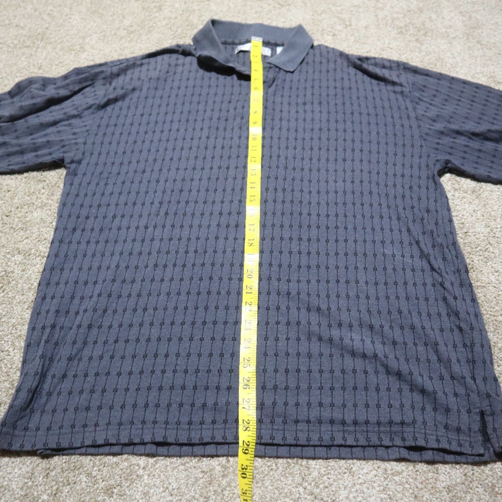 Vintage VINTAGE Imprints Polo Shirt Gray Adult XL (Extra Large) Golf Mens Polo Shirt Gr ay Imprints Mens XL Golf Shirt - 90s/2000s Theme Size US XL / EU 56 / 4 - 5 Thumbnail