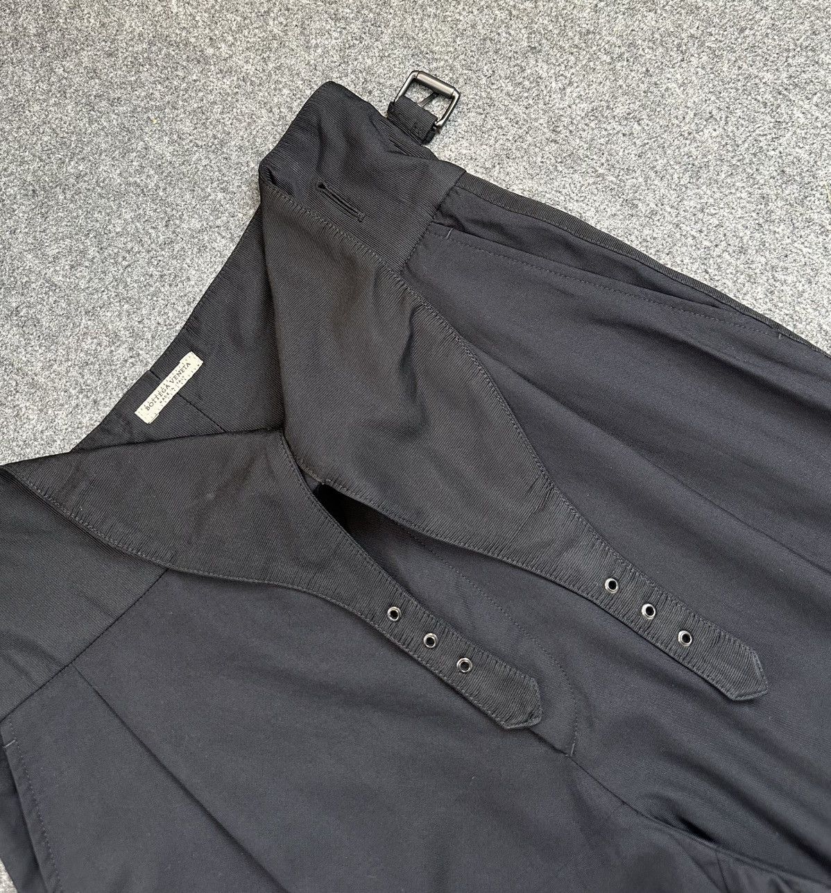 Bottega Veneta Bottega Veneta - Fall 2010 Two way Waist Buckle Strap Pants Size US 32 / EU 48 - 4 Thumbnail