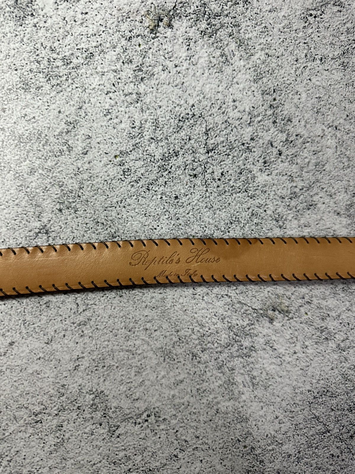 Other Reptile’s House Python Leather Belt Made in Italy Size ONE SIZE - 7 Thumbnail