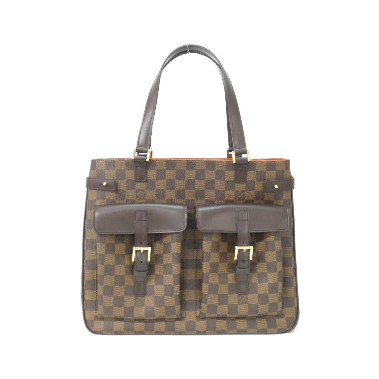 Louis Vuitton Louis Vuitton Louis Vuitton Uzes Damier Bag Textile Tote Bag N51128 DUTY FREE for USA Size ONE SIZE - 1 Thumbnail