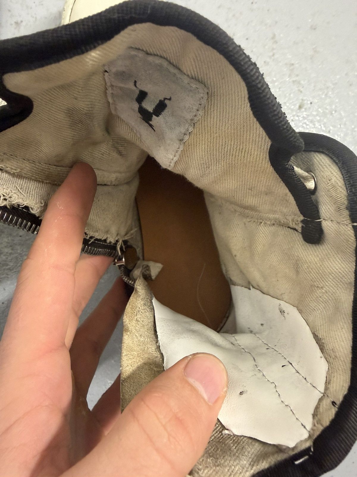 Rick Owens Drkshdw Rick Owens Drkshdw Ramones Size US 9 / EU 42 - 13 Thumbnail