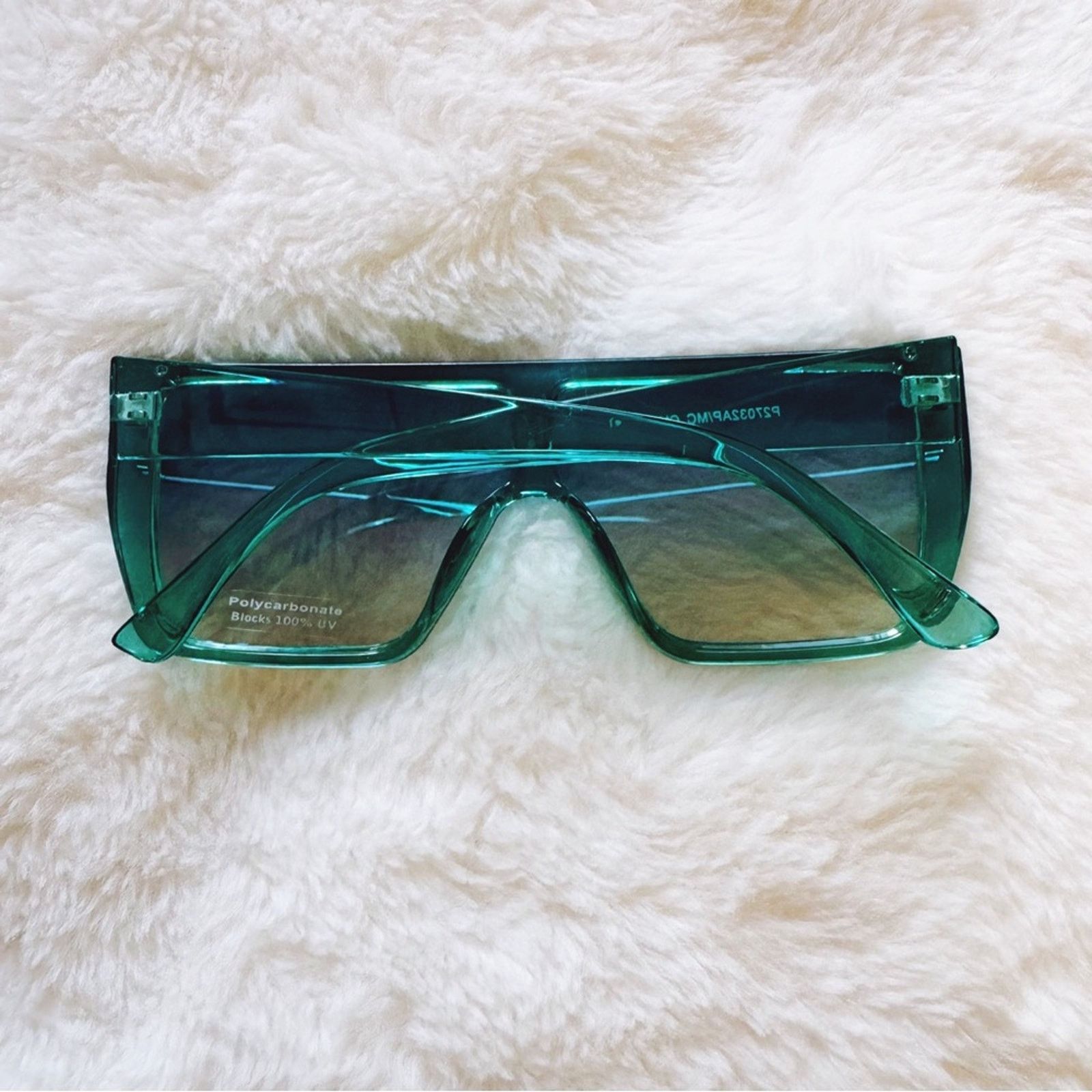 Other Greta Green Oversized Statement Sunglasses Size ONE SIZE - 8 Thumbnail