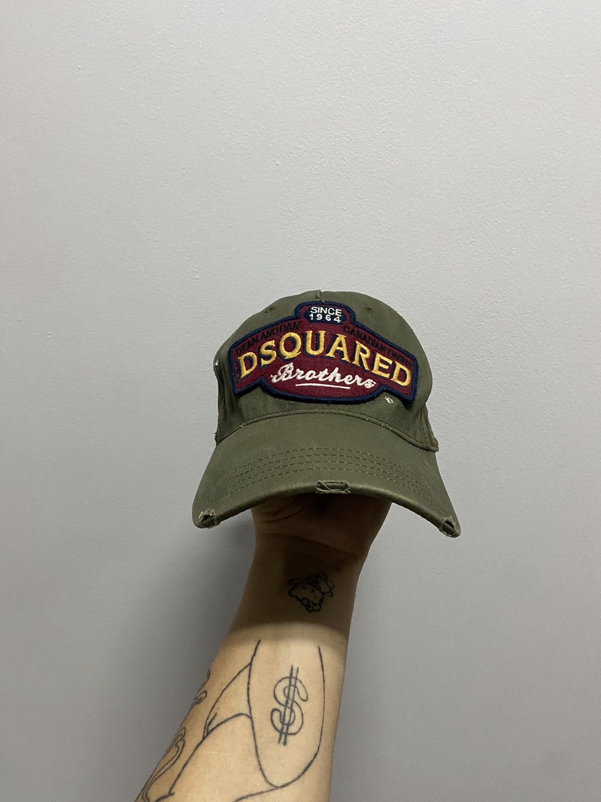 Dsquared2 Dsquared2 brothers Cap Vintage big Logo Style Skate Size ONE SIZE - 5 Thumbnail