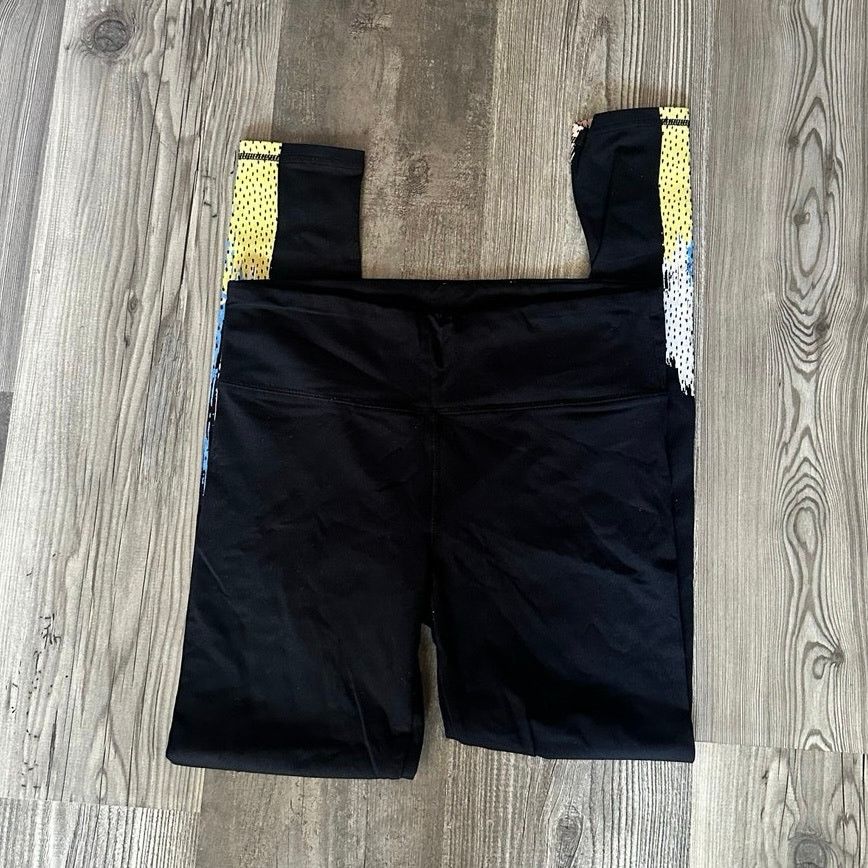 Other body black paint detail athletic leggings Size 30" / US 8 / IT 44 - 1 Thumbnail