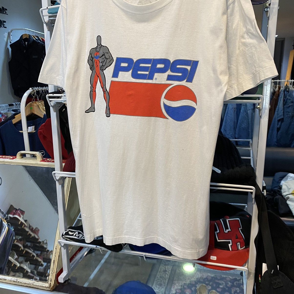 Coca Cola VINTAGE RARE‼️Pepsi Cola “Pepsi Man” Tee Size US M / EU 48-50 / 2 - 4 Thumbnail