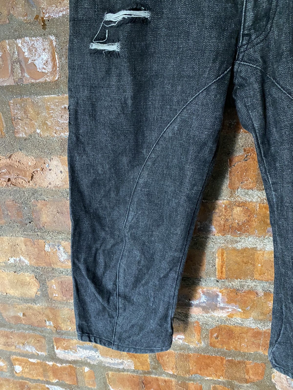 Japanese Brand 2000s EDGE RUPERT O ring distressed 3/4 pants Size US 30 / EU 46 - 5 Thumbnail